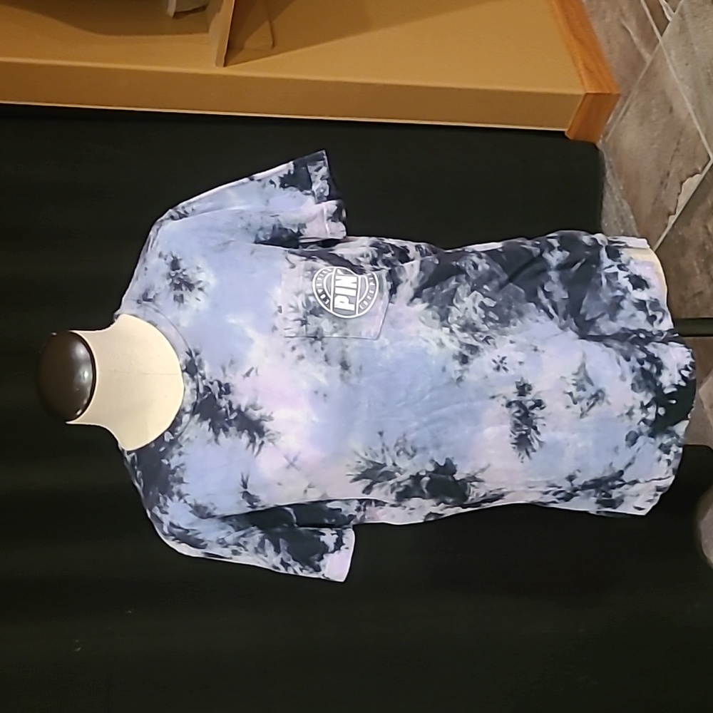 PINK tie dye tee